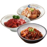汉拿山孜然烤牛肉 黑椒猪梅肉 照烧鸡腿肉 韩式料理烤肉组合1.05kg食材 家用烧烤