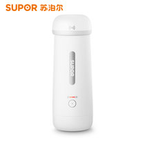 苏泊尔（SUPOR）电热水杯 随行烧水杯 便携式烧水壶开水壶 碰杯烧水电水壶 旅行养生电热水壶(白色)