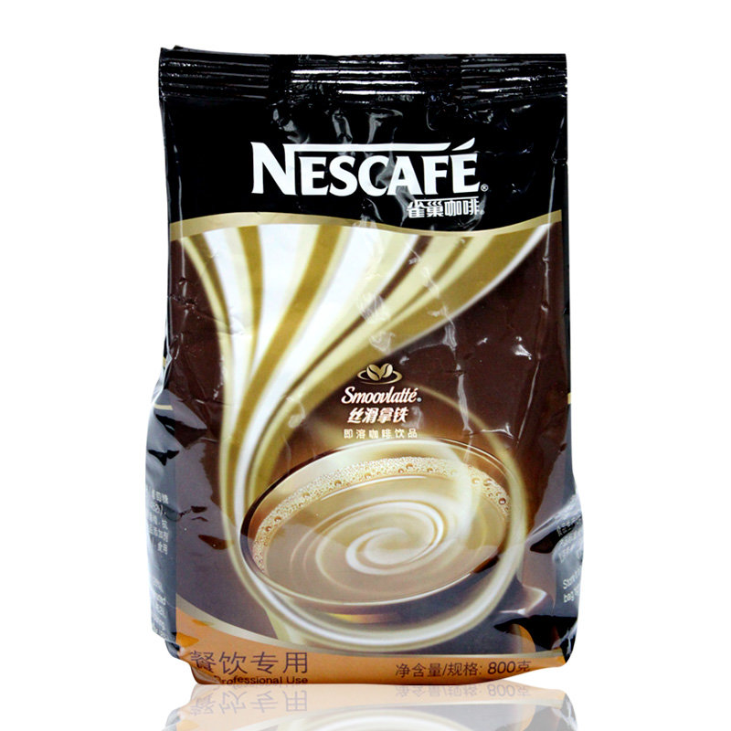 限时* 雀巢咖啡 雀巢丝滑拿铁咖啡800克 袋装 拿铁速溶咖啡