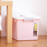 禧天龙 Citylong  22L塑料手提箱衣物收纳箱储物箱儿童玩具整理箱收纳盒1个装(粉色)