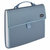 金得利(KINARY) KF412TL A4 13格 针织纹手提风琴包(计价单位个)蓝色