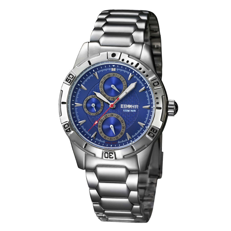 国产品牌表依波(ebohr)运动休闲系列6213336男表(蓝色)返回商品页 >