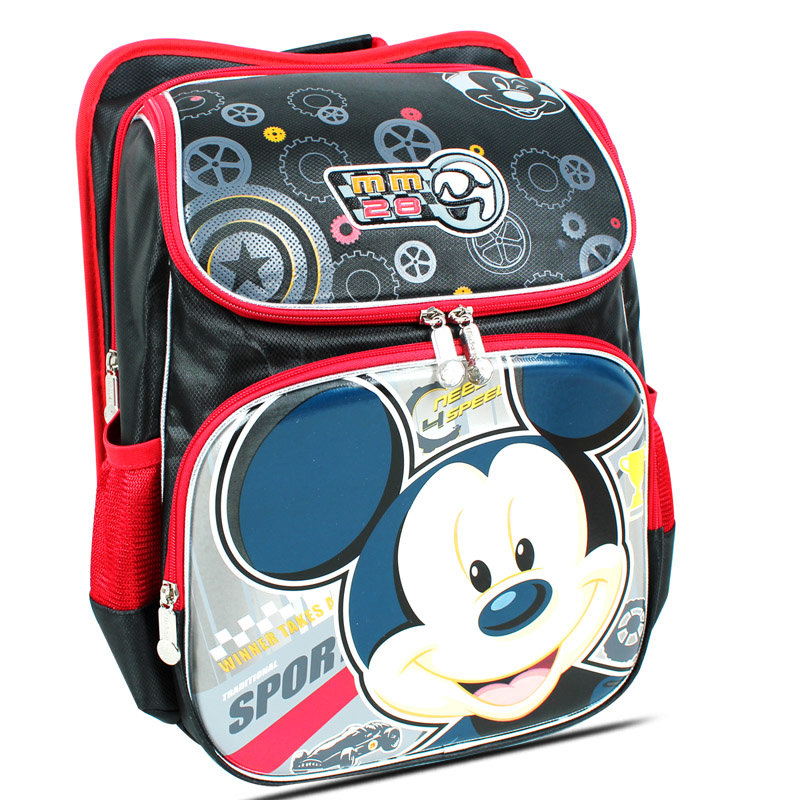 迪士尼disney米奇减负书包儿童书包学生书包 m0452(黑色)迪士尼文体