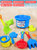 儿童沙滩玩具车套装宝宝沙漏宝挖沙铲子桶玩沙子工具水壶男女小孩(小桶8件套1-3岁 默认版本)