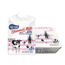 太慕脱脂纯牛奶200ML*24盒 奥地利进口牛奶