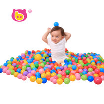 棒棒猪海洋球 儿童安全围栏波波球宝宝游戏围栏海洋球100个
