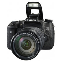 佳能（Canon）EOS 760D（EF-S 18-200mmF3.5-5.6 IS镜头)单反套机(黑色 优惠套餐七)