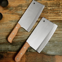 菜刀曹家刀切片刀 切肉刀蔬菜刀家用厨房刀具不锈钢厨刀中式片刀