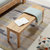 一米色彩 北欧实木长条凳 床尾凳 餐椅 成人长板凳 换鞋凳(原木色 1.8米)