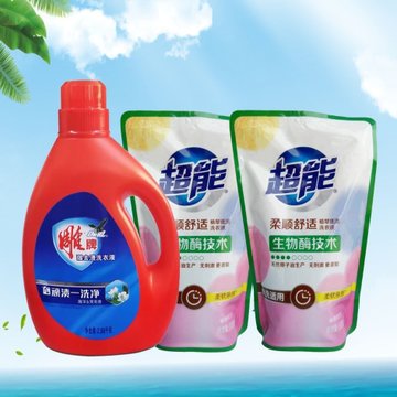 286kg雕牌强去渍洗衣液5002超能植翠洗衣液