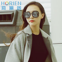 海俪恩太阳镜女款2017新品唐嫣同款街拍墨镜时尚镀膜偏光太阳镜