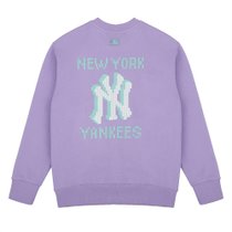 MLB 男女同款像素款蓝紫色NY卫衣31MTG2111-50V M码其他 百搭