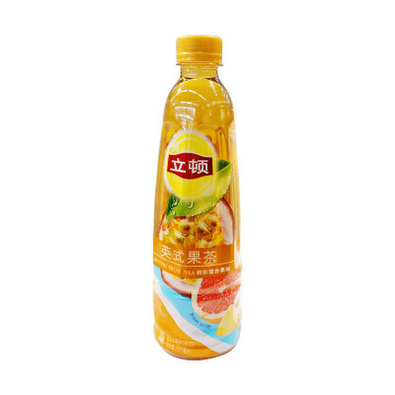 立顿 英式果茶混合水果味红茶饮料 500毫升/瓶