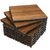 俊采云JCY-Fs15防腐木地板室外碳化地板塑木地板拼接地板（单位：平米）(碳化色)