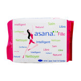 阿莎娜（asana)超薄棉面卫生巾套装9片/包