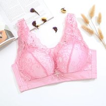 SUNTEKT113 内衣女无钢圈聚拢文胸小胸性感深V背心式调整型胸罩(浅豆沙 40/90（AB通杯）)