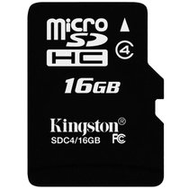 金士顿（Kingston） Class4 TF卡（Micro SD）存储卡 手机内存卡(16G)