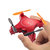 小迷你耐摔遥控飞机四轴飞行器高清航拍专业无人机儿童玩具（新美）(红色定高版实时航拍送VR眼镜+一年保修)