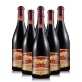 甄选法国进口红葡萄酒750ml（6瓶装）送高脚杯2个开瓶器1个(六只装)