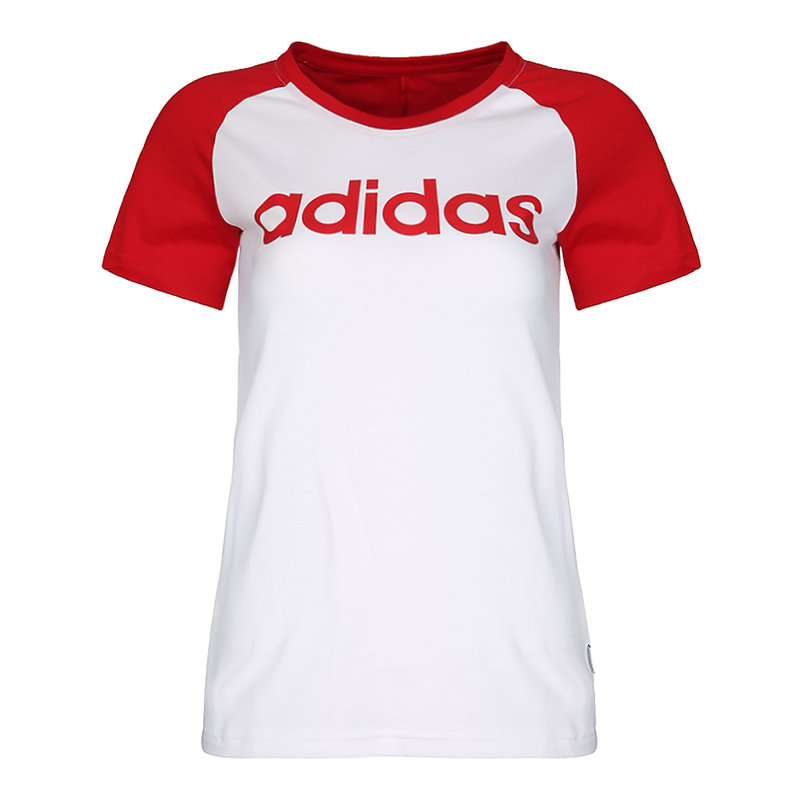 【阿迪达斯运动t恤图片】adidas neo阿迪休闲2018女子w ce sporty tee