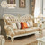 拉斐曼尼 GFS005 欧式沙发组合法式全实木真皮沙发小户型沙发客厅家具(沙发 三人位)
