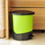 5.5L脚踏式环保垃圾桶/卫生桶(绿色)