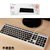 联想（lenovo）K5819巧克力键盘（联想巧克力键盘 防水耐磨 舒适灵  敏精准追踪手感 磨砂光亮配色工艺)(雅典黑)