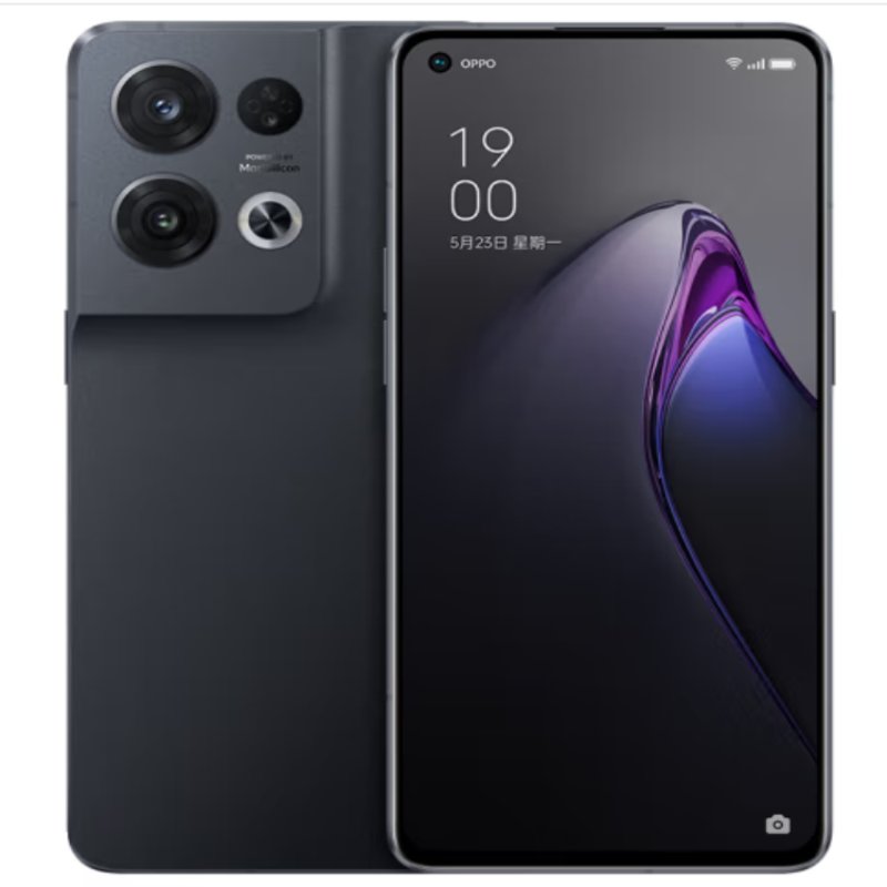 【欧珀手机图片】欧珀手机reno8pro 12 256g夜游黑图片大全,高清图片