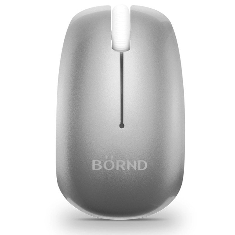 班德(BORND)J100迷你蓝牙鼠标(尚魅银)