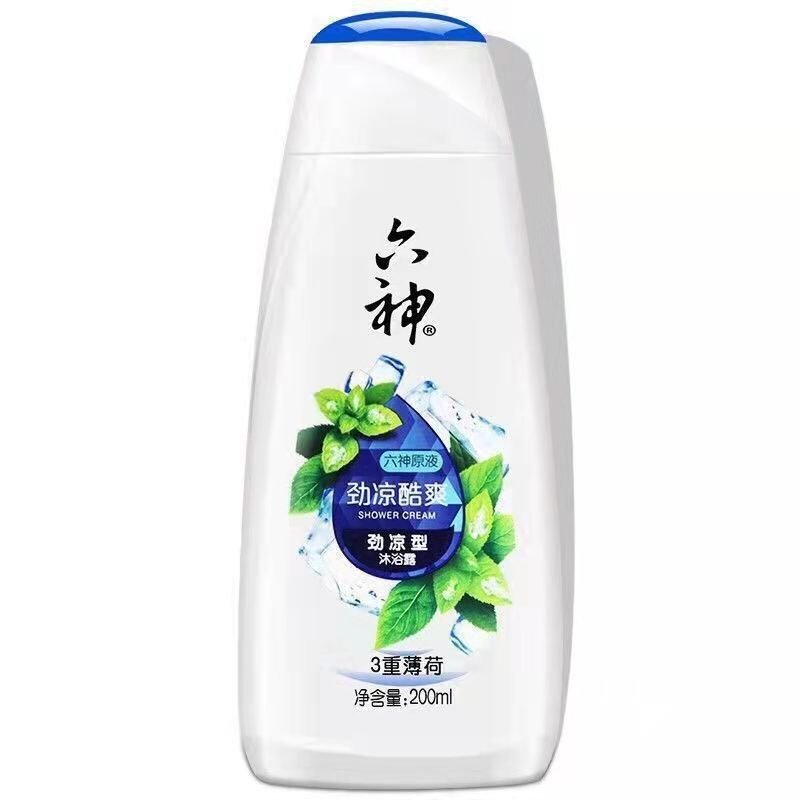 六神三重薄荷劲凉酷爽沐浴露200ml劲凉酷爽型200ml