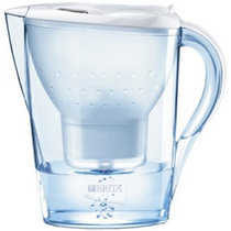 碧然德（BRITA）Marella 滤水壶 金典系列 2.4L 白色 一壶1芯 净水壶 滤水杯 净水器 净水杯