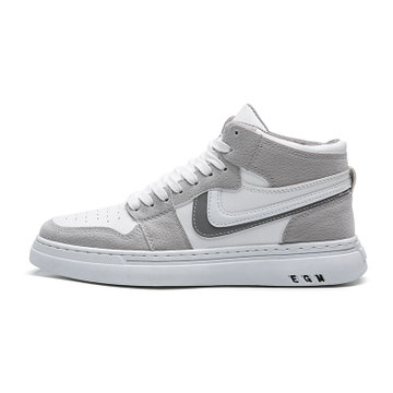 芳棋云品牌高帮板鞋空军一号潮流百搭休闲鞋子男aj潮鞋2021秋季新款