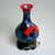花瓶摆件德化陶瓷开业*商务工艺礼品客厅办公摆件中国龙瓷21cm天球瓶（红之蓝结晶）JJY0195-2