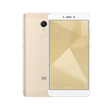 小米mi红米note4x全网通4g版手机双卡双待香槟金4gb64gb