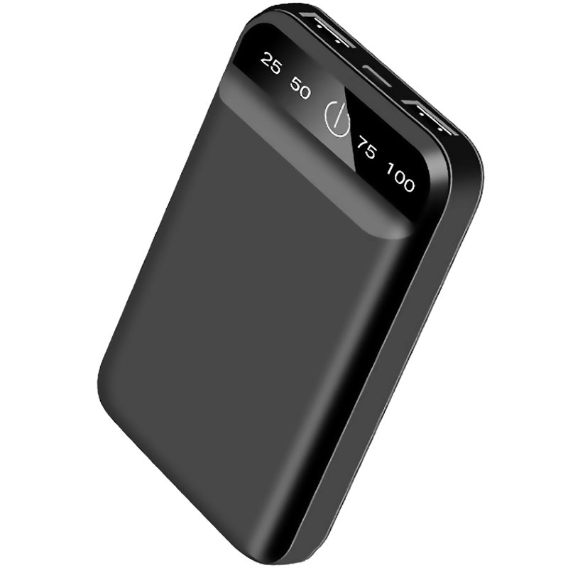 雷孟特充电宝移动电源大容量快充通用便携式小巧便携迷你006黑色