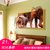 3D立体墙贴天花板壁纸自粘装饰卧室个性房顶寝室宿舍墙纸海报创意(21.3D大象群)