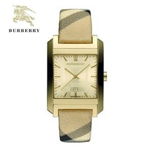 巴宝莉(BURBERRY)手表 时尚格纹表带男表 BU1579