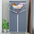 索尔诺 无纺布组合安装 简易家具布衣柜 韩式布衣橱8501-1(银灰色 8501)