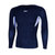 REA 男式 训练健身运动长袖T恤R1621(蓝色 XXL)
