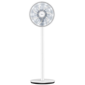 美的电风扇家用易调节风扇 一体立柱
