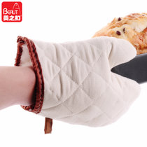 美之扣防烫手套 厨房加厚隔热手套 微波炉烤箱耐高温烘焙防热手套