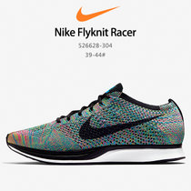 耐克跑步鞋2017夏季新款 Nike Flyknit Racer 彩虹飞线男鞋运动跑步鞋 526628-304(图片色 41)