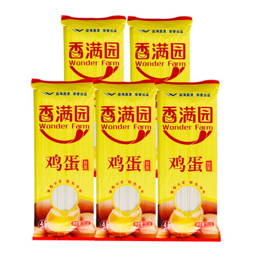 香满园鸡蛋挂面350克5袋
