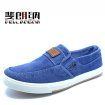 斐朗纳2016韩版新款时尚舒适水洗牛仔帆布鞋9051(蓝色 39)