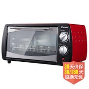 科荣（KERONG）电烤箱KR-30-10（A）（红黑色）(10L容量，上下单独加热）