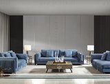 法卡萨 臻品生活 身份象征  法卡萨 意式真皮沙发组合实木轻奢豪华别墅客厅家具沙发整装8111(半皮)