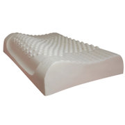圣安贝乳胶枕 护颈枕保健 U型波浪式