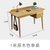 物槿  北欧实木书桌简约现代办公桌写字台日式家用卧室学生台式电脑桌(1m原木色)