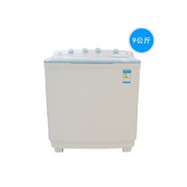 美菱（MeiLing）XPB90-2278S 9公斤强力洗涤双缸波轮洗衣机（白色）