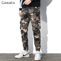 CaldiceKris （中国CK）2021新款时尚潮流韩版休闲工装裤 CK-FS919